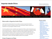 Tablet Screenshot of importardechina.cl