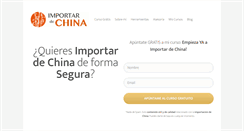 Desktop Screenshot of importardechina.com